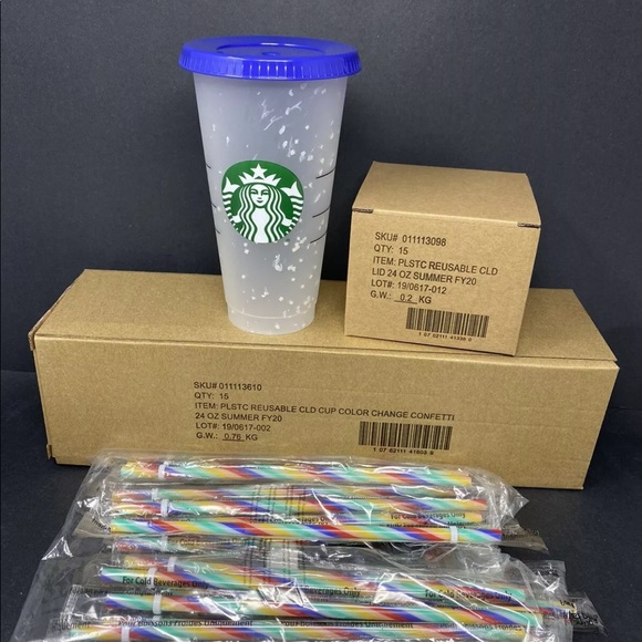 Other Starbucks Confetti Cups Poshmark